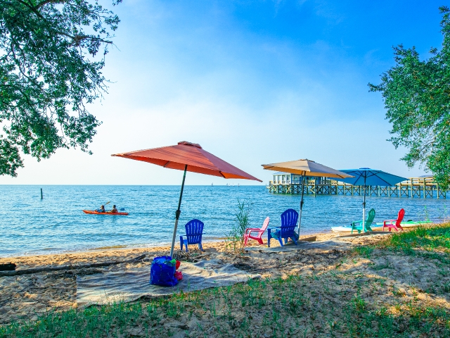 Beach at Jubilee Suites in Fairhope, AL