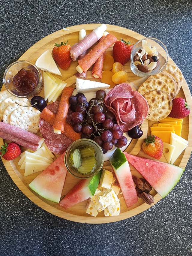 Delicious Charcuterie Board On Arrival!