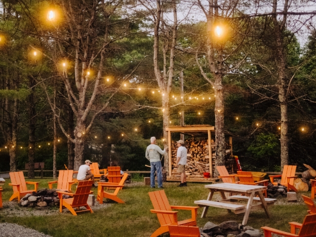 Campfires at Camp DeForest