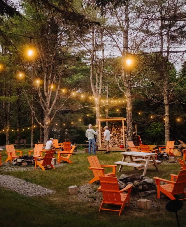 Campfires at Camp DeForest