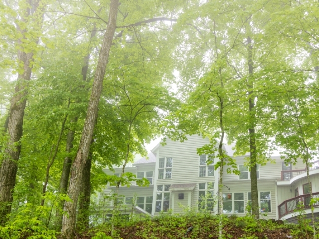 back exterior of the inn