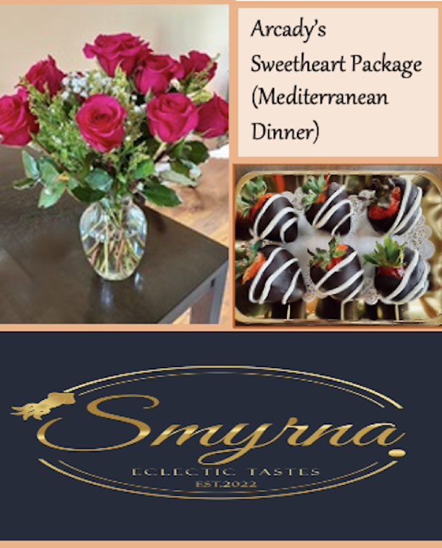 Arcady's Sweetheart Package (Mediterranean Dinner)