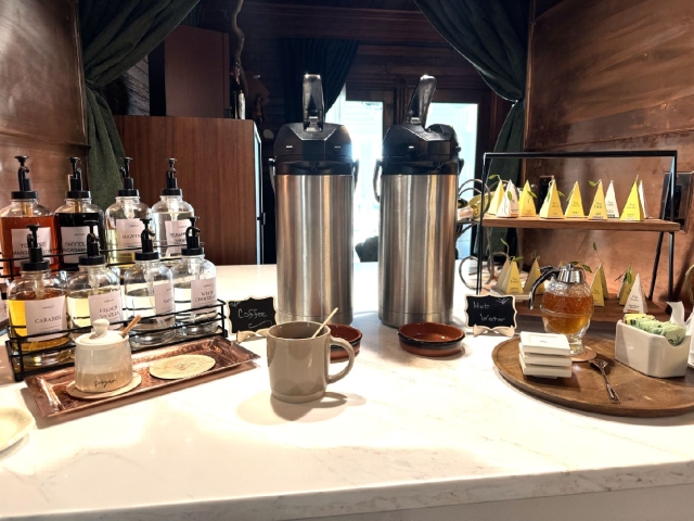 Hot Tea and Coffee Bar