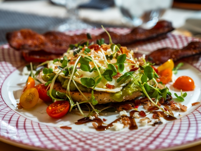 Breakfast, avocado toast