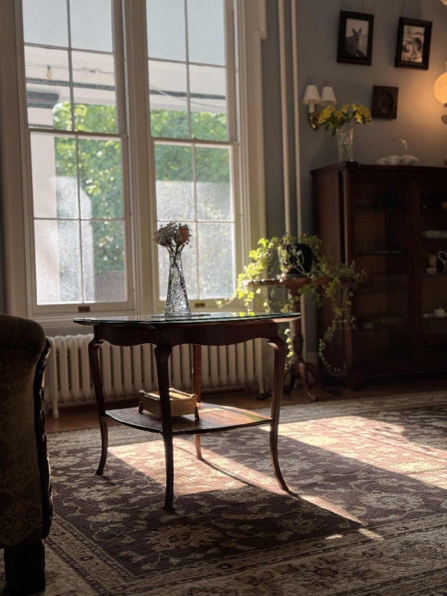 A quiet corner where sunlight and old‑soul charm meet