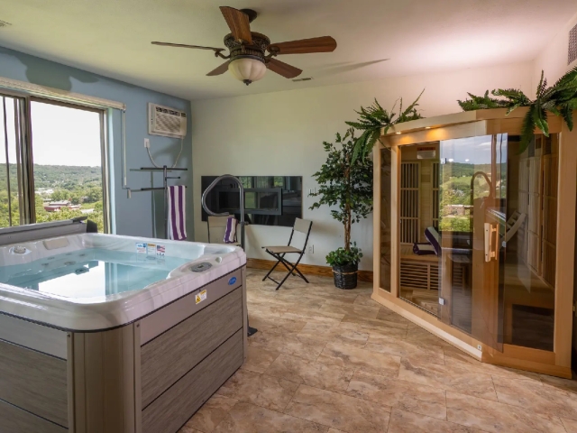 Vineyard View Spa Room