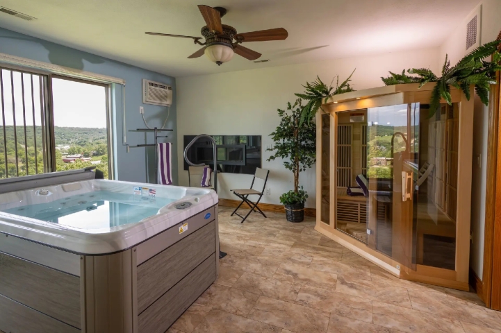 Vineyard View Spa Room
