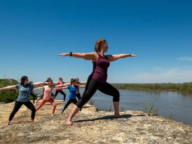 Yoga on the Bluff