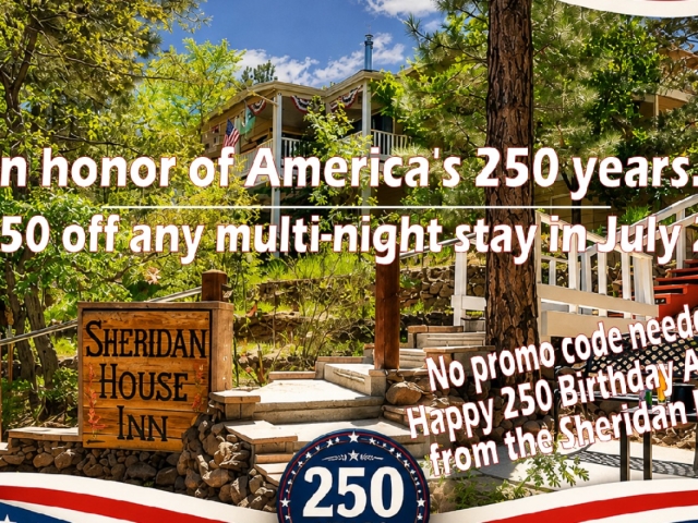 Sheridan House Inn $250 off promo