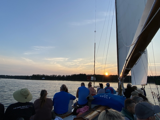 Schooner sail