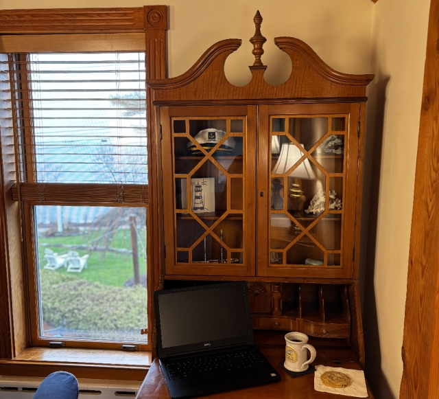 Captains Quarters desk
