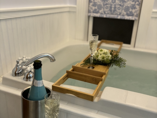Tub closeup