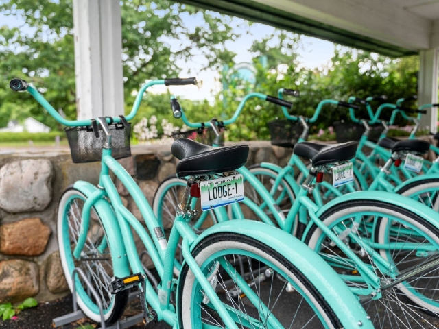 Bikes at The Lodge