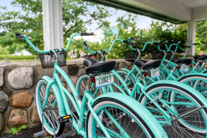 Bikes at The Lodge