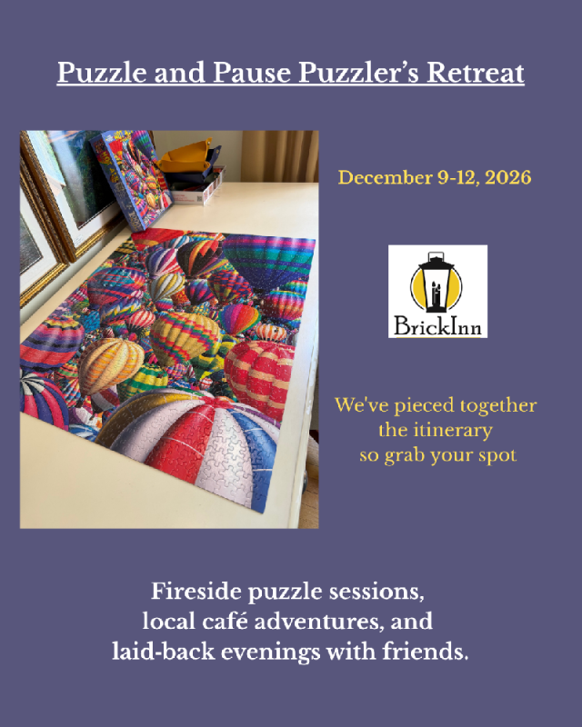 Puzzle and Pause Puzzlers Retreat