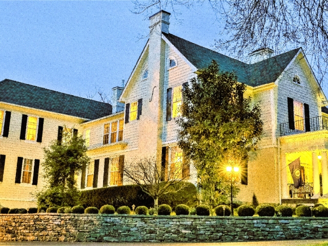 A side view of A Storybook Inn