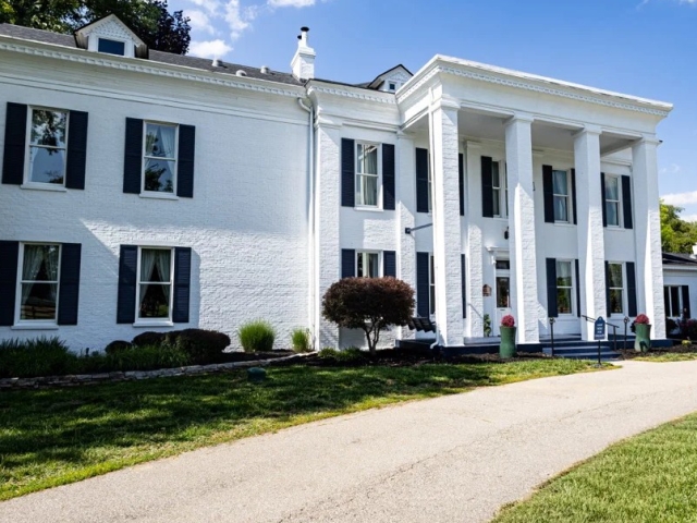 Exterior front of inn